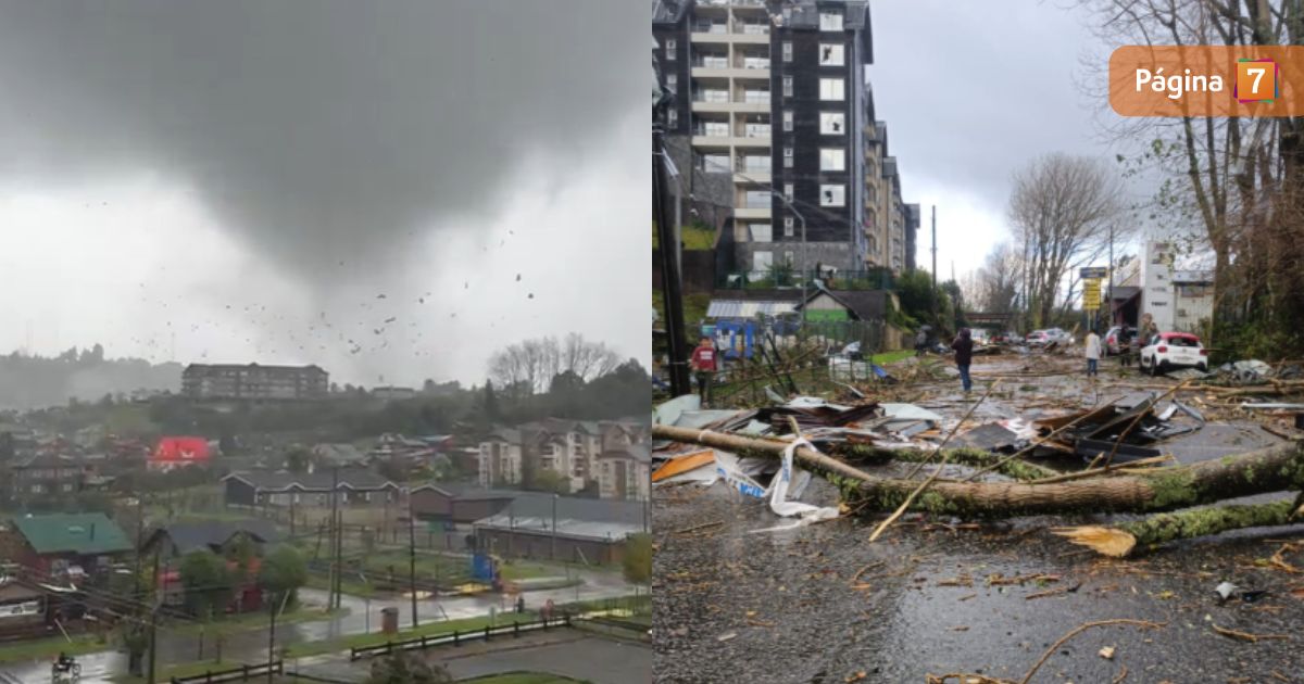 tornado en puerto varas
