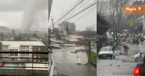 Los impactantes registros que dejó tornado en Puerto Varas: 109 hogares afectados y ocho lesionados