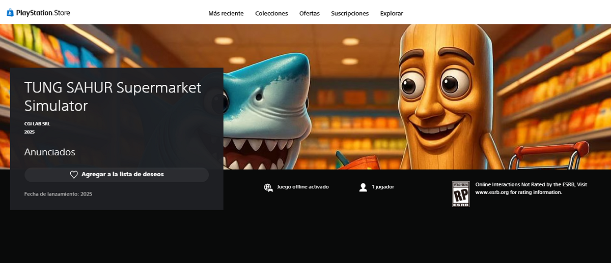 ¿Tralalero Tralala y sus amigos llegan a PlayStation? Inesperado anuncio descolocó a jugadores