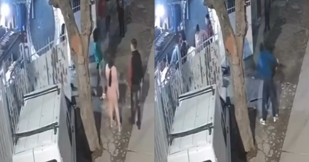 Cerro Navia impactante video muestra momento en que mujer venezolana recibe disparo en discusión