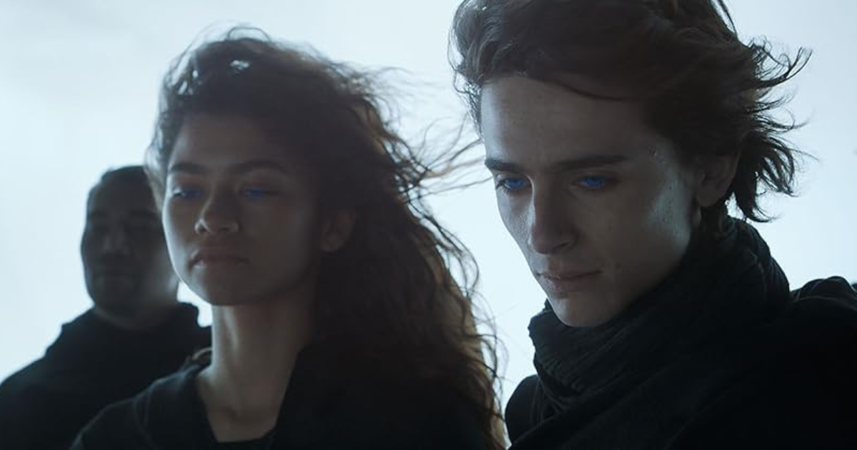 Timothée Chalamet y Zendaya en Dune