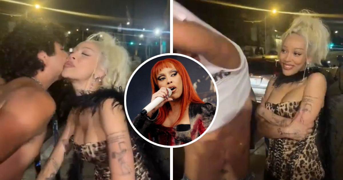 Doja Cat dijo sentirse violentada tras tierno encuentro con fan que se volvió viral: "No me toques"