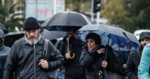 A tomar precaución: así será el "tren de lluvias" que podría durar 10 días en once regiones del país