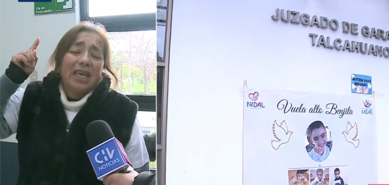 Abuela de niño con TEA que murió en Talcahuano sobre autor confeso: 