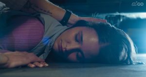 accidente de Jéssica en adelanto de El Jardín de Olivia