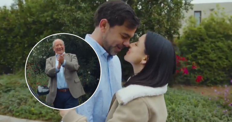 ¡Al fin! Las reacciones que dejó el esperado beso entre los protagonistas de 'El Jardín de Olivia'