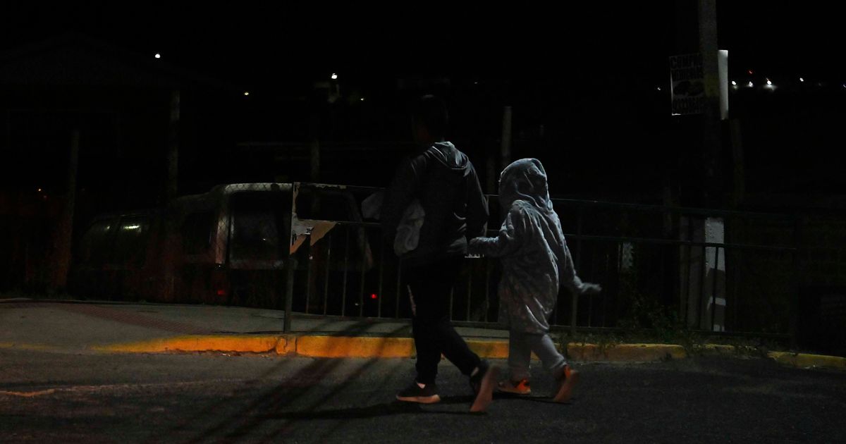 clientes sin luz tras sistema frontal