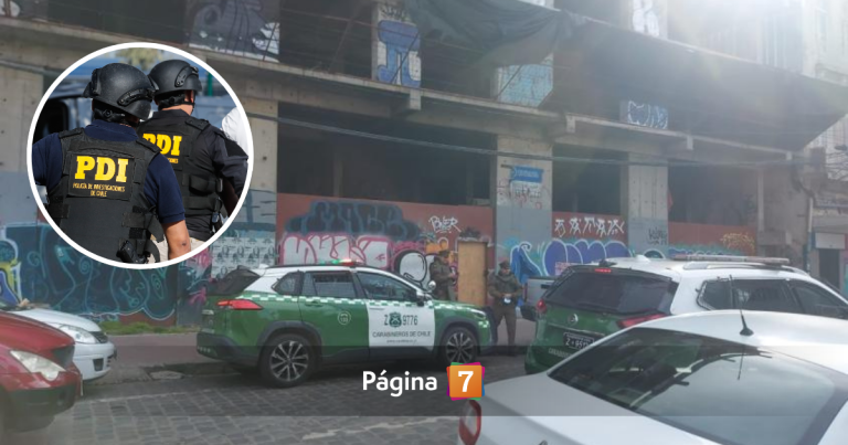 Encuentran cuerpo en el subterráneo de edificio abandonado en pleno centro de Valparaíso