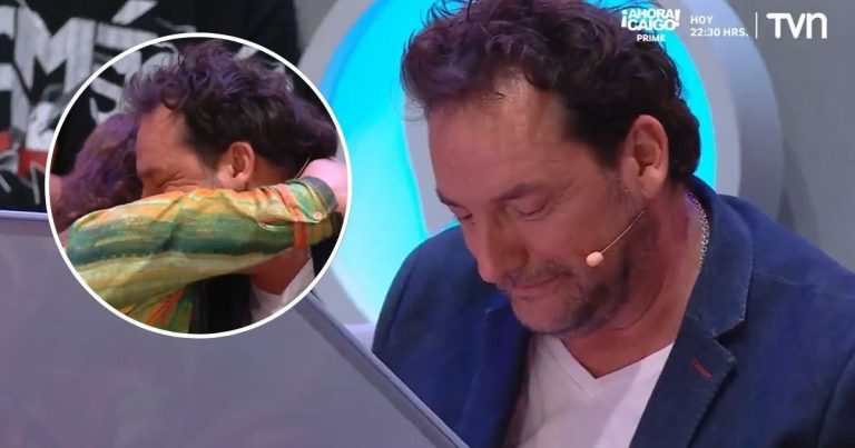 Daniel Fuenzalida se emocionó con especial regalo en Ahora Caigo: 