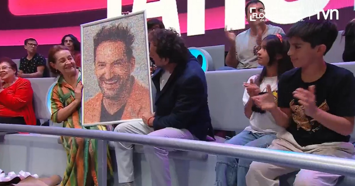 Daniel Guenzalida y el especial regalo que lo emocionó en Ahora Caigo