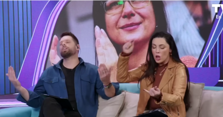 Daniela Aránguiz y Michael Roldán tuvieron acalorado round al aire: 