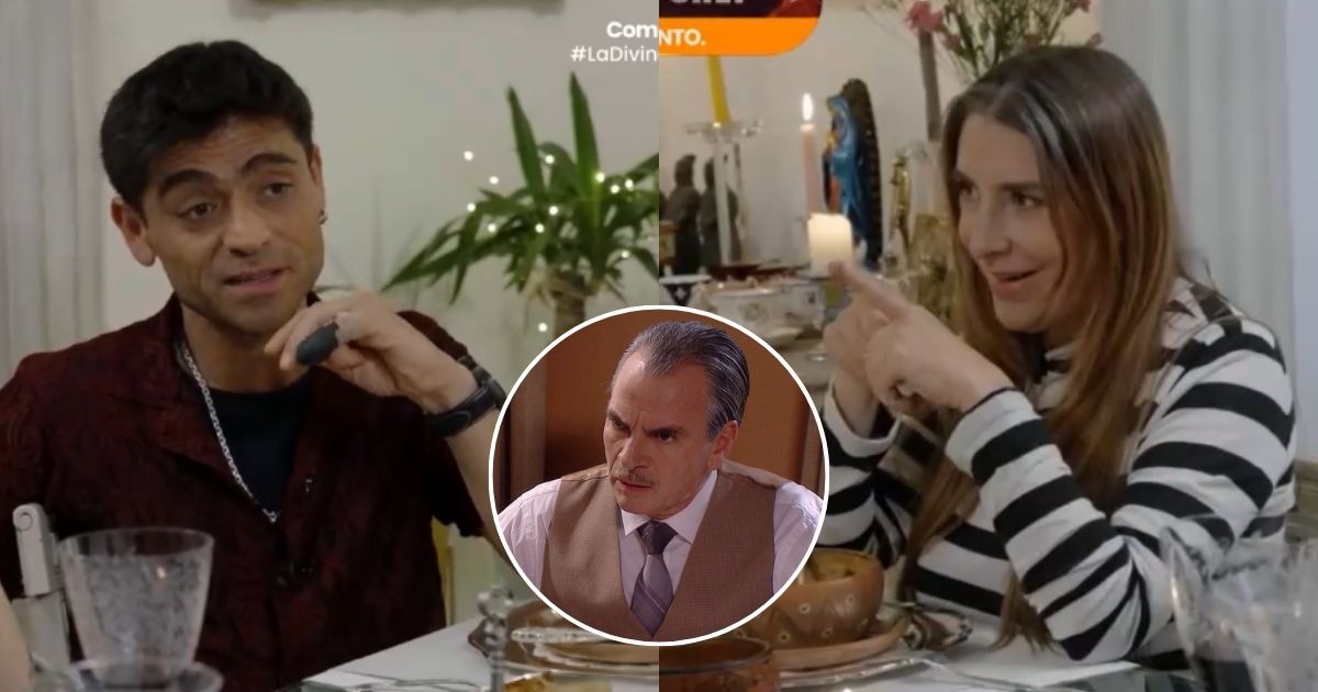 etienne y paty lópez en la divina comida