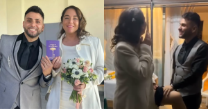 Francoise Perrot contrajo matrimonio con cantante urbano: subió videos de íntima celebración