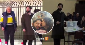 Con especial saludo a su hija Violeta: así fue la votación de Gabriel Boric en las primarias