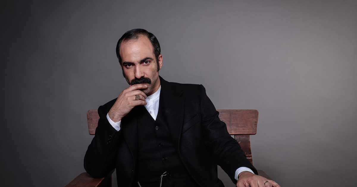 Gabriel Cañas en su papel en El señor de la Querencia