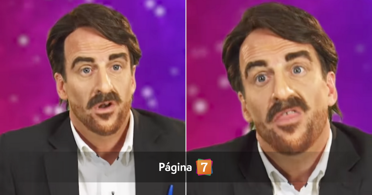 Imitación de Kramer a Gonzalo Winter