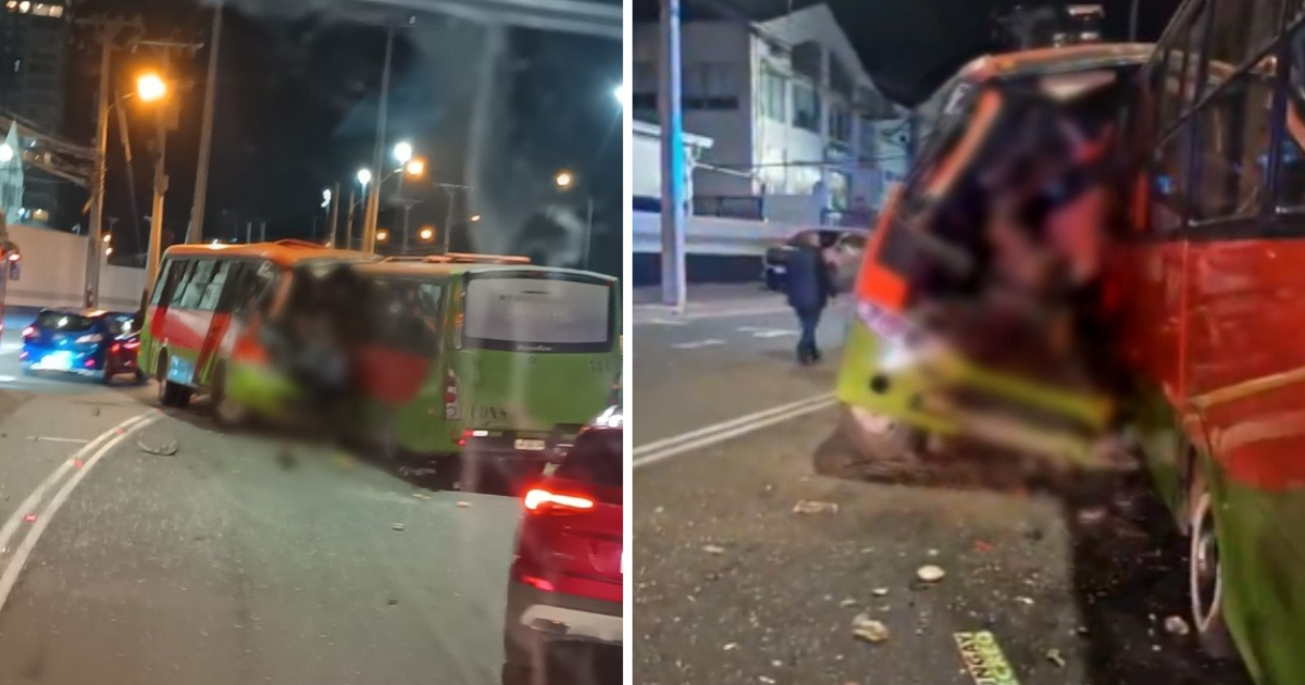 Grave accidente en Valparaíso: choque entre microbuses dejó 2 fallecidos y varios lesionados