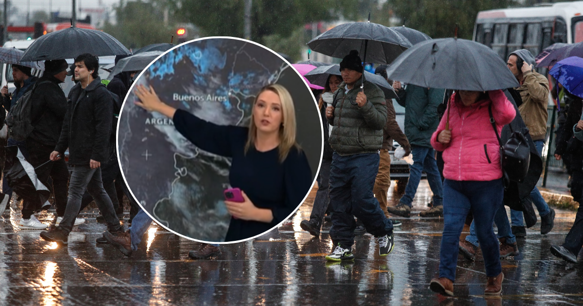 a qué hora para la lluvia allison gohler