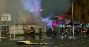 Fatal incendio en San Bernardo acabó con la vida de una madre y dos de sus hijos