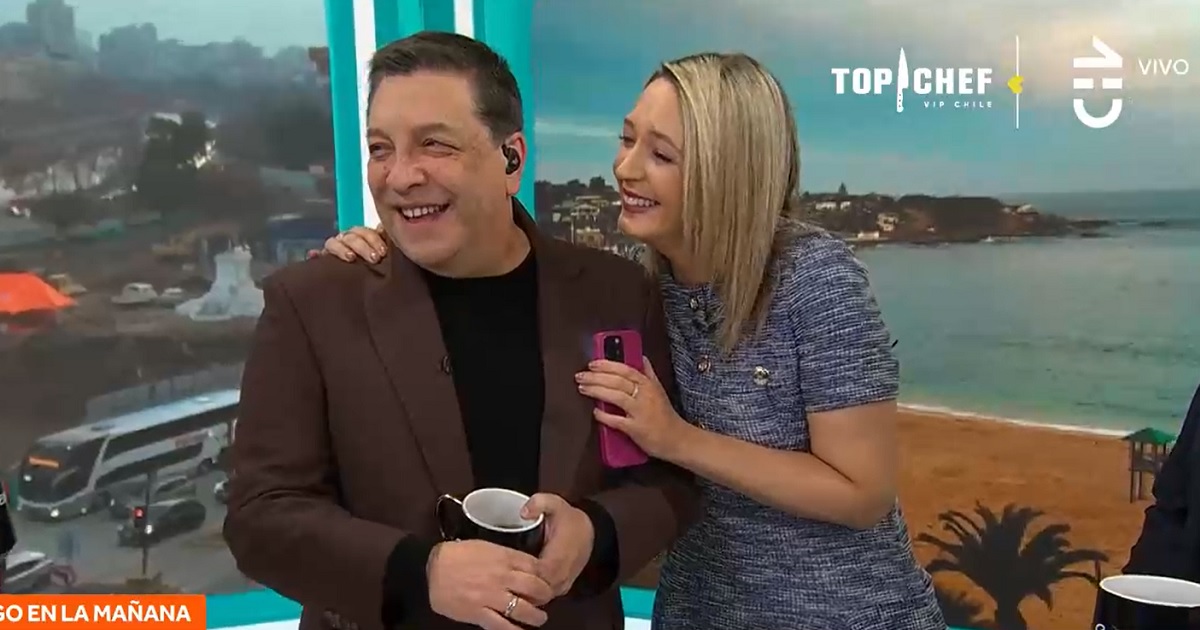 Julio César Rodríguez y Allison Gohler en Contigo en la Mañana