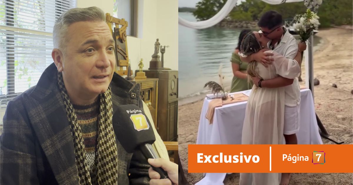 Luis Jara se refirió al emotivo matrimonio de su hijo Nicolás: “Estoy muy orgulloso”