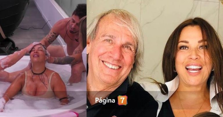 Evidencian reacción del esposo de Marlen Olivari tras escena en el jacuzzi: “El marido siempre…”