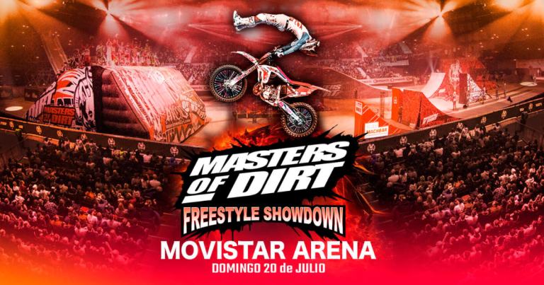 Masters of Dirt: concursa con nosotros para ganar entradas y asistir al extremo evento