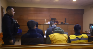 Padre es detenido en formalización de su hijo en Valparaíso