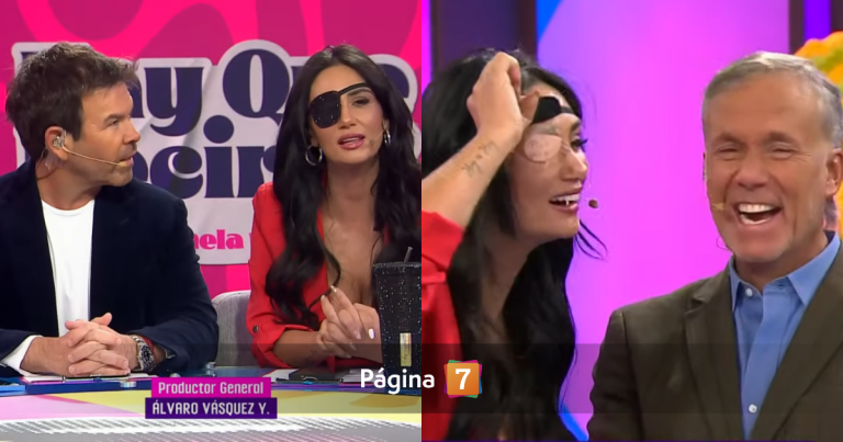 Pamela Díaz apareció con glamoroso parche en el ojo tras cirugía: sacó risas con giro inesperado