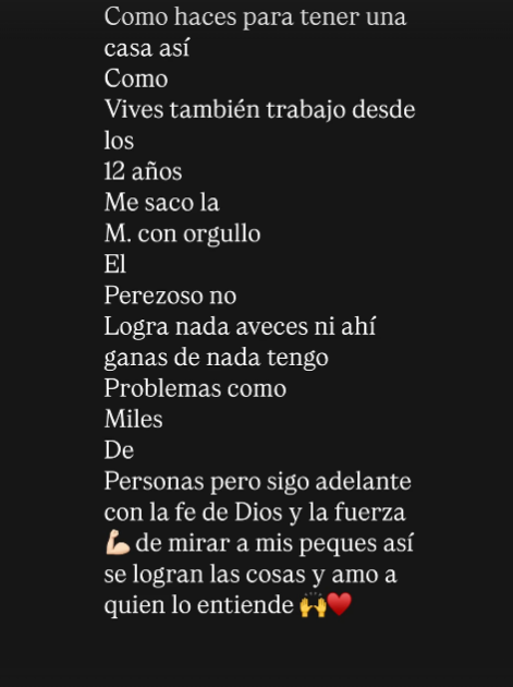 El sentido desahogo de Perla tras su paso por 'La divina comida': "El perezoso no logra nada"