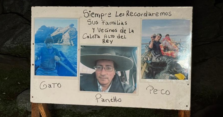 ¿Quiénes son los pescadores desaparecidos en San Pedro de la Paz? Autoridades continúan su búsqueda