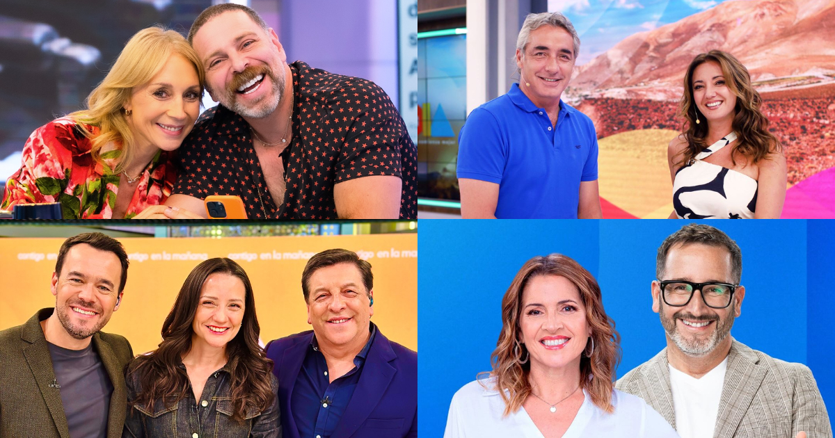 Canal vuelve a arrebatarle el primer lugar del rating matinal a favorito: así quedaron posicionados