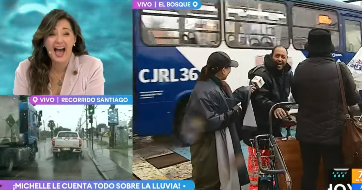 Hombre sorprendió a Priscilla Vargas con particular saludo: "Sin que se enoje el pololo que tiene"