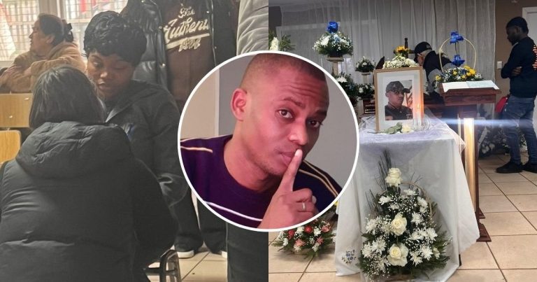 El drama que vive esposa de haitiano fallecido en brutal choque en Concepción: así fue el velorio