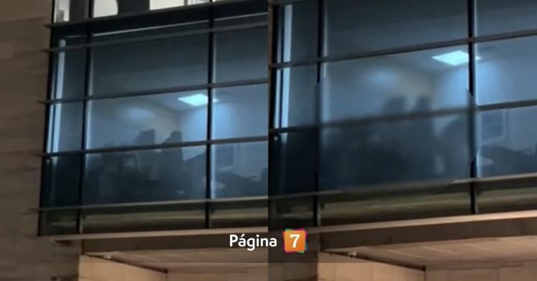 ¿Eran funcionarios? Identifican a personas que aparecen en video sexual en Municipalidad de Vitacura