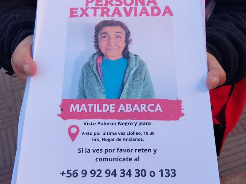 Profesora jubilada desapareció desde hogar de adultos mayores en Llolleo: activan intensa búsqueda