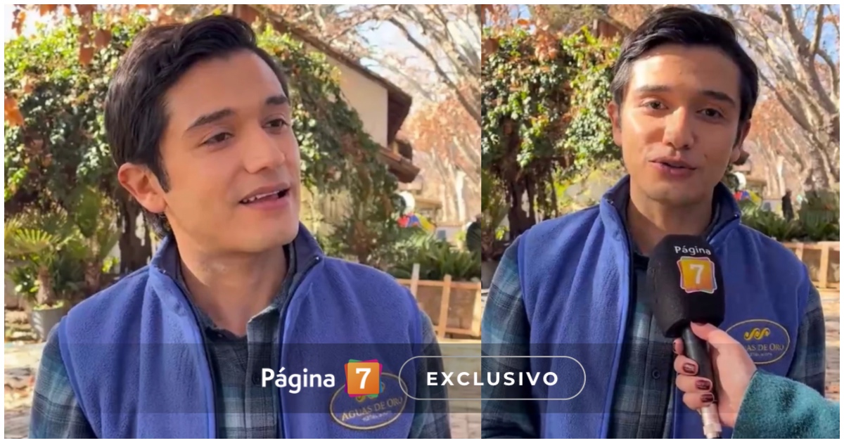 Andrew Bargsted habló de su personaje en ‘Aguas de Oro’