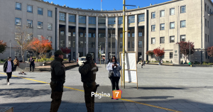 Balean a joven frente a Tribunales de Concepción sospechosos huyeron a bordo de micro bus