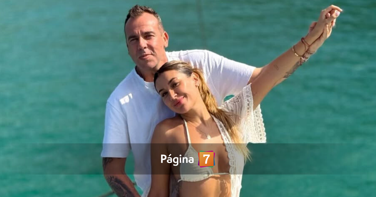 Completamente enamorados así celebraron Kaminski y Cami Andrade