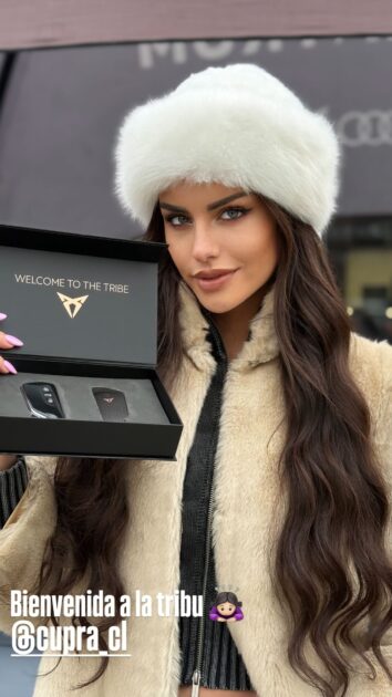 Emilia Dides se hizo un auto-regalo por su cumpleaños