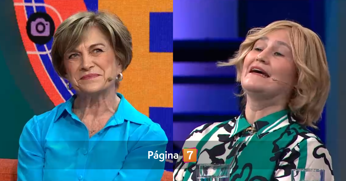 Evelyn Matthei imitación Detrás del muro