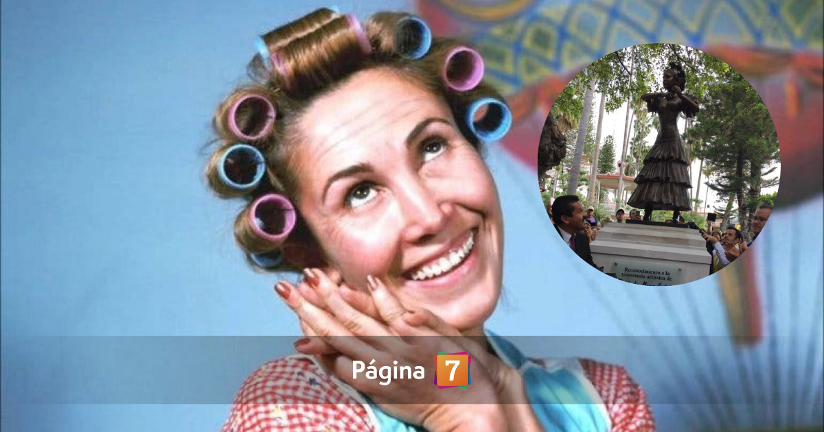 La escultura de Florinda Meza