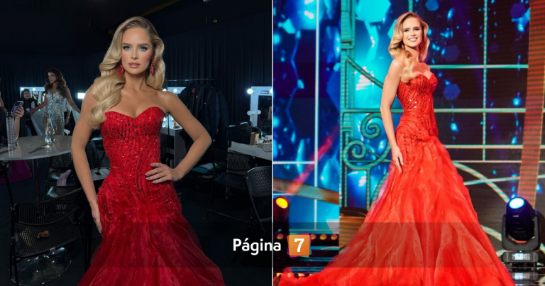 Inna Moll le baja el perfil al traspié con vestido en preliminar de Miss Chile: 