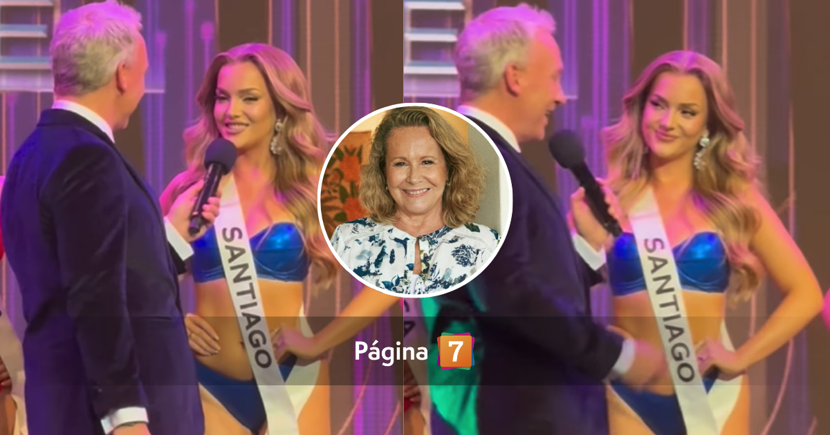 La reacción de Eli de Caso luego que su nieta, Antonia Casanova, la nombrara en Miss Universo Chile