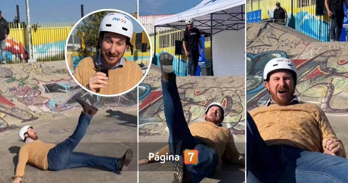 Max Luksic protagonizó fuerte porrazo en medio de actividad en Huechuraba