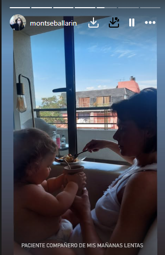 Francisco Puelles, Montse Ballarin y su hijo