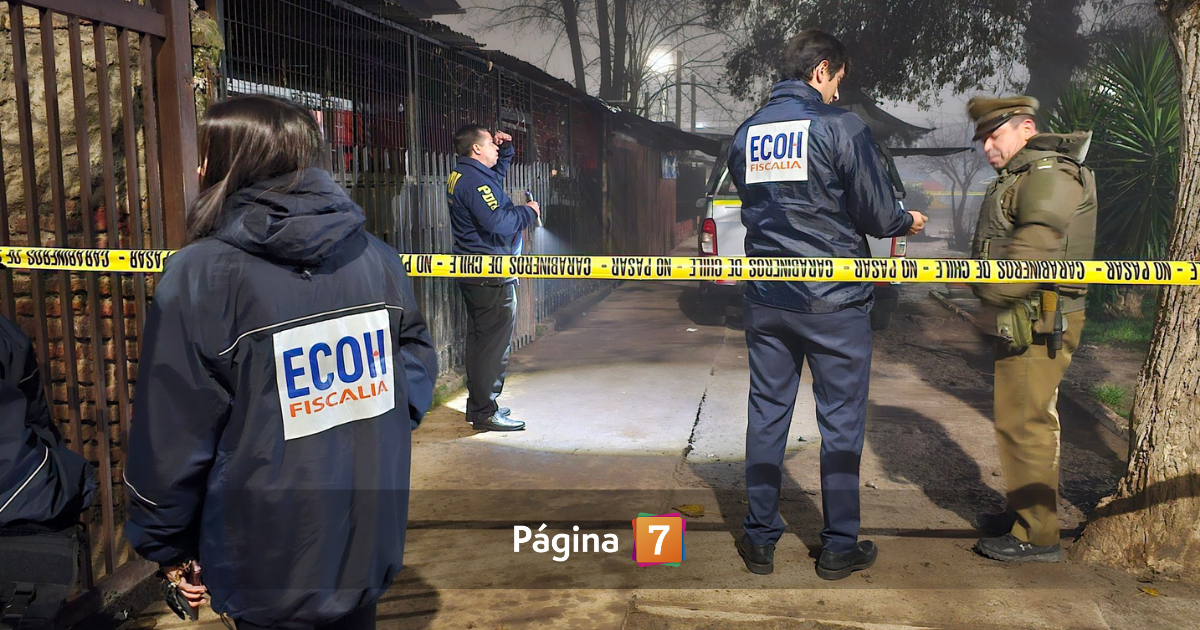 Balacera deja un muerto y dos heridos en Renca: víctima fatal habría sido asesinado por error