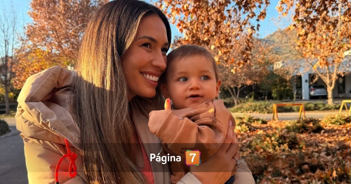 bautizo hijo Vanesa Borghi