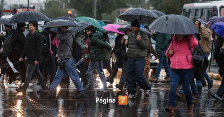 A sacar el paraguas este fin de semana: ciclón extratropical afectará distintas regiones del país