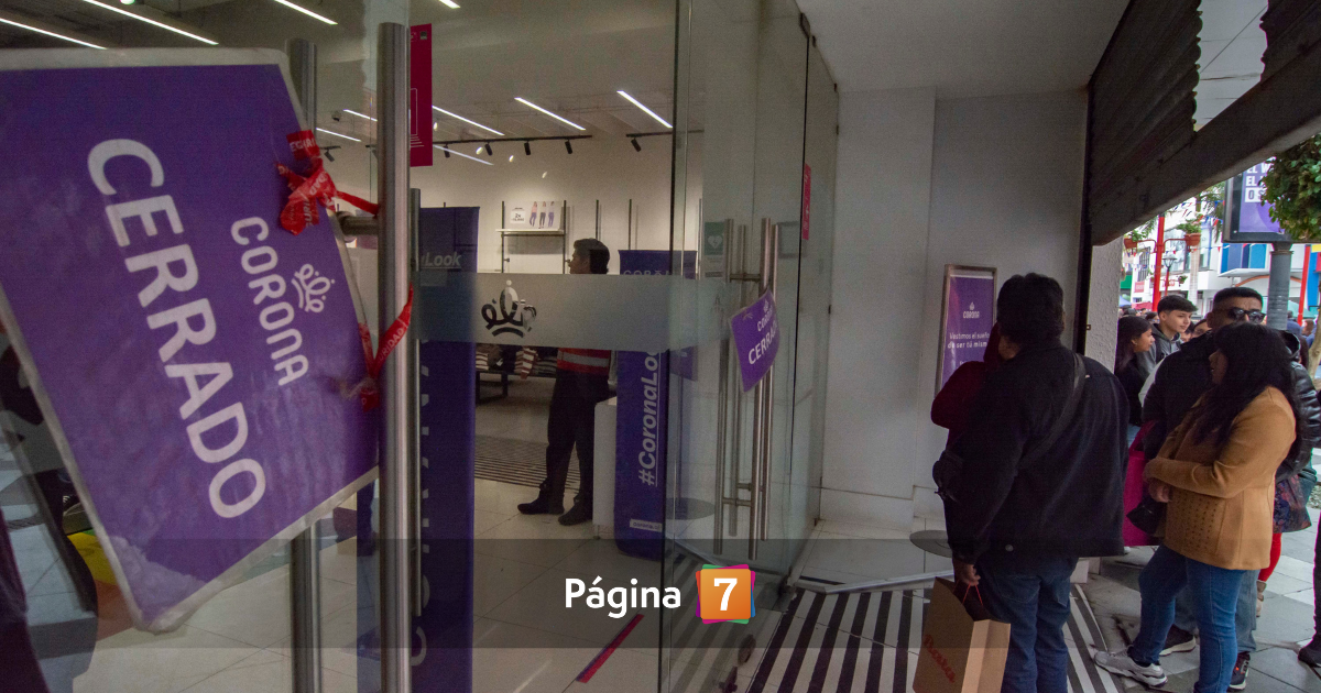 corona adelanta su cierre